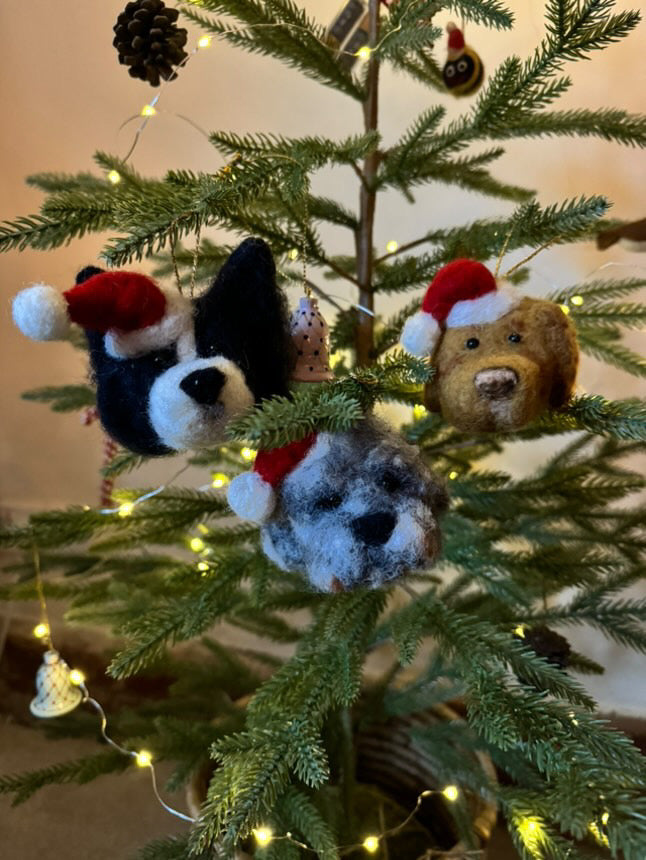Custom animal hanging Christmas tree decoration
