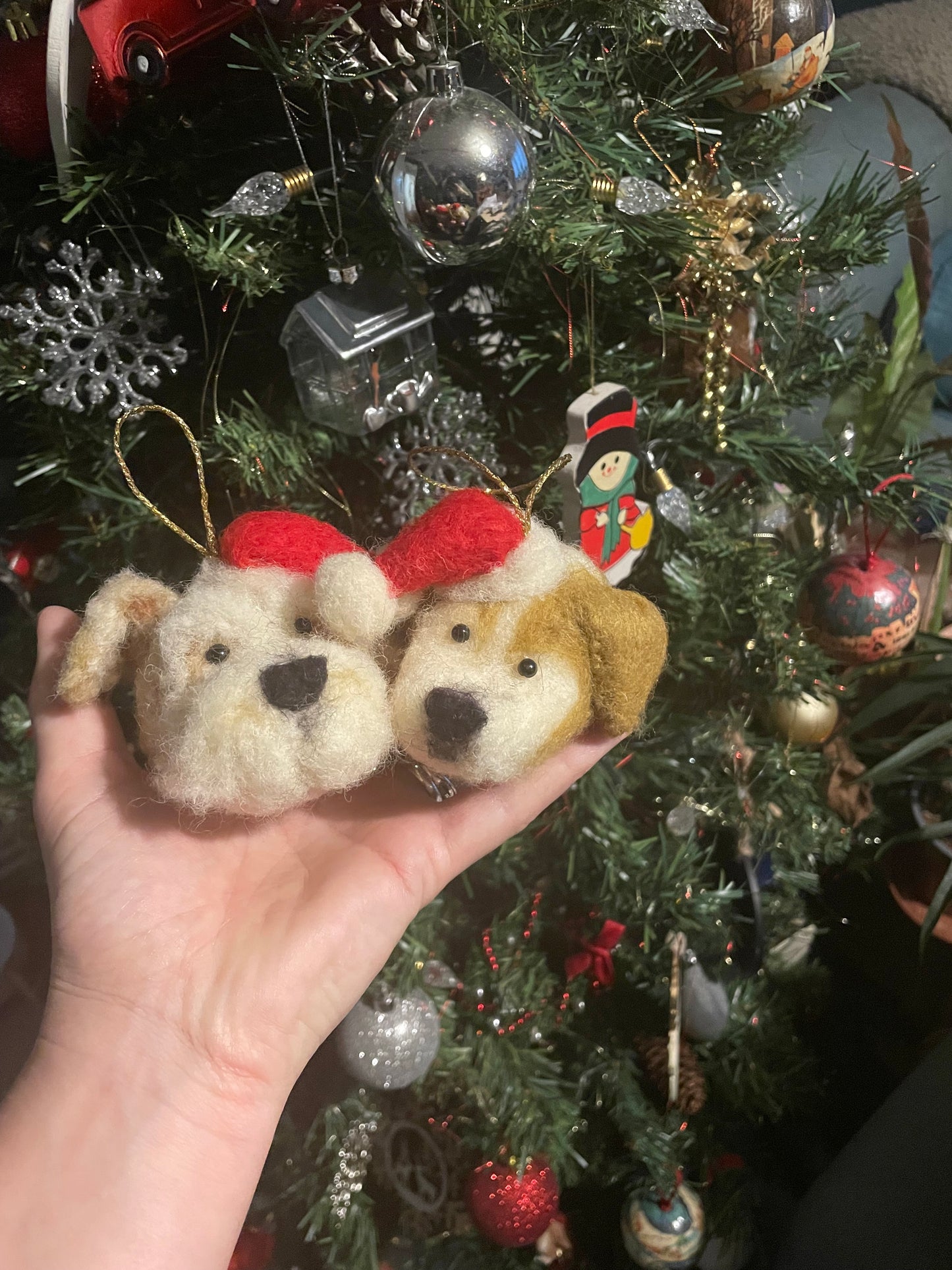 Custom animal hanging Christmas tree decoration