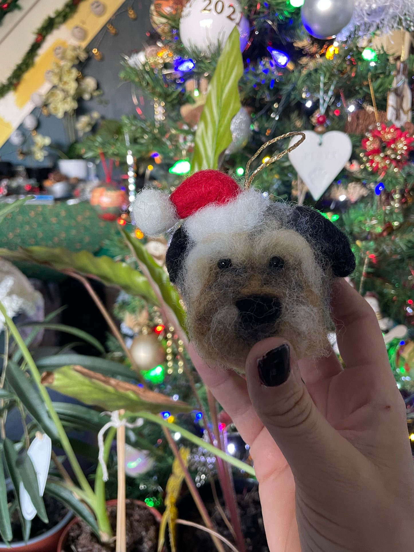 Custom animal hanging Christmas tree decoration