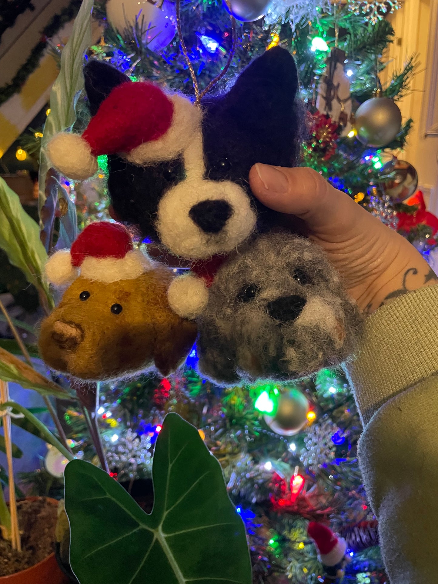 Custom animal hanging Christmas tree decoration