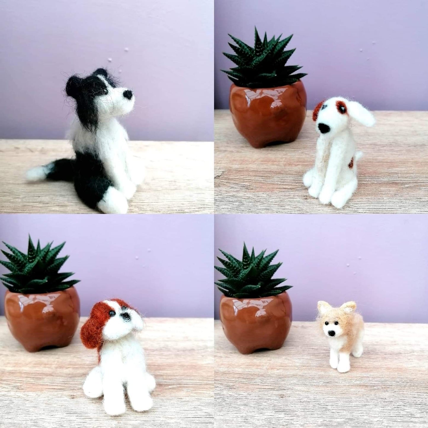 Custom needle felt animal