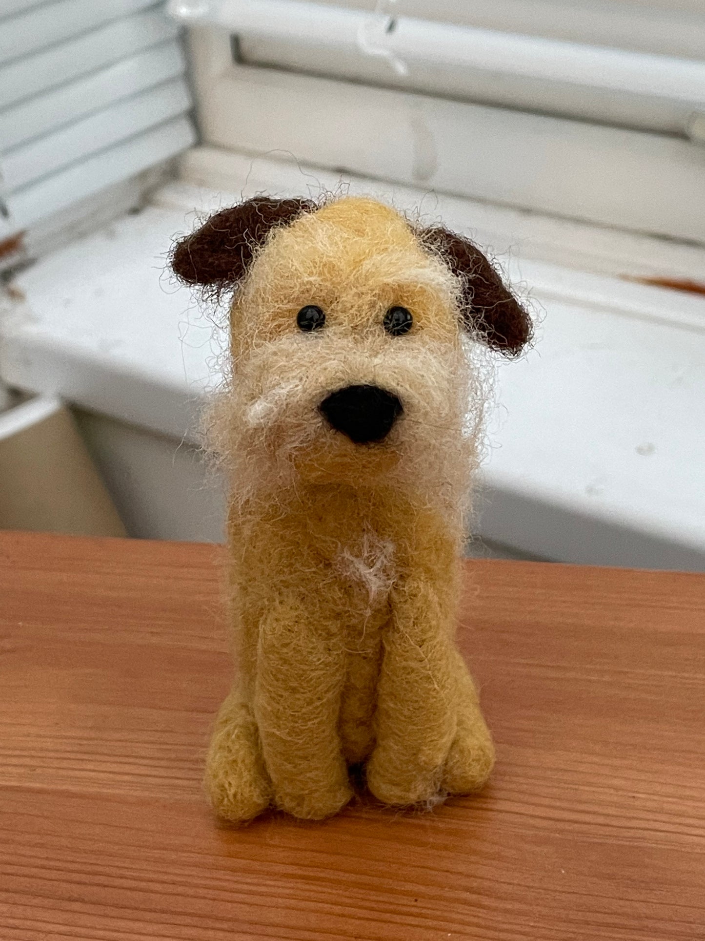 Custom needle felt animal